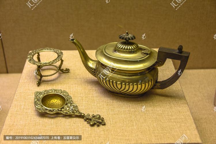 蒙古族茶具,文物考古,文化艺术,摄影,汇图网www.huitu.com